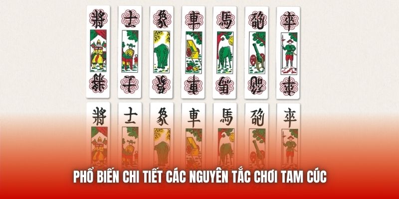 Phổ biến chi tiết các nguyên tắc chơi Tam Cúc